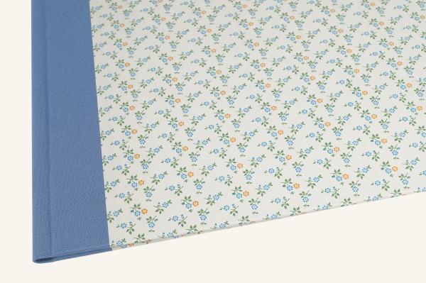 Sammelmappe blau -grün, "Marie"